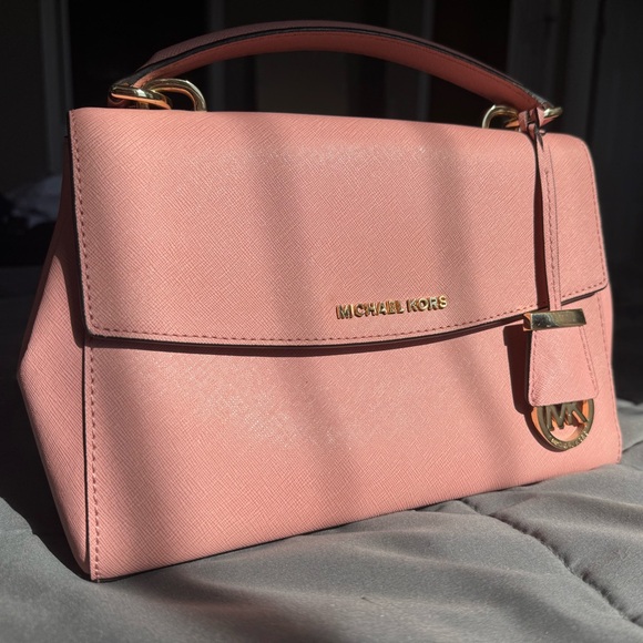 Michael Kors Ava Saffiano Crossbody Purse - Picture 2 of 11